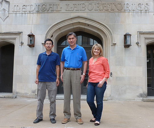 Group photo of Habelhah Lab Members